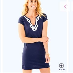 NWT Lily Pulitzer navy dress